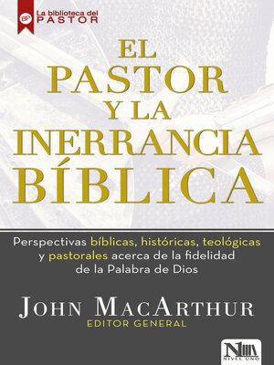 cover image of Pastor y la inerrancia bíblica, El